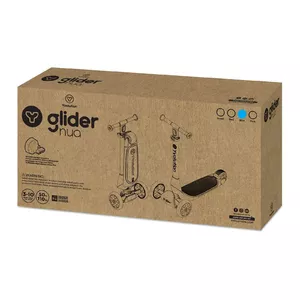 Yvolution GLIDER NUA skrejritenis - zils ECO BOX