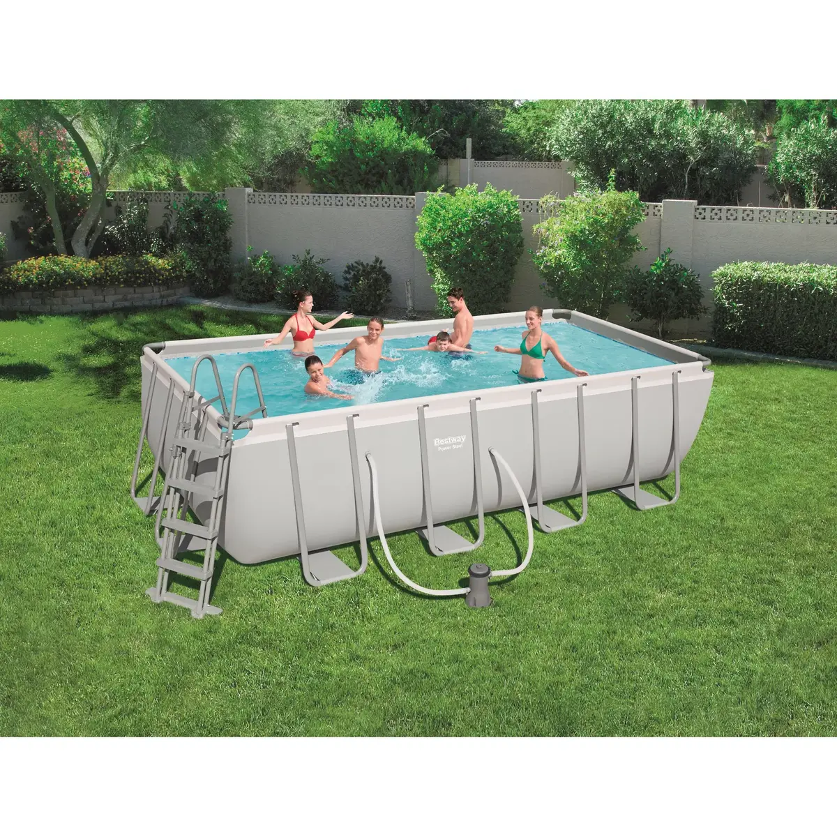 Bestway Power Steel 56670 framed rectangular pool Photo 19