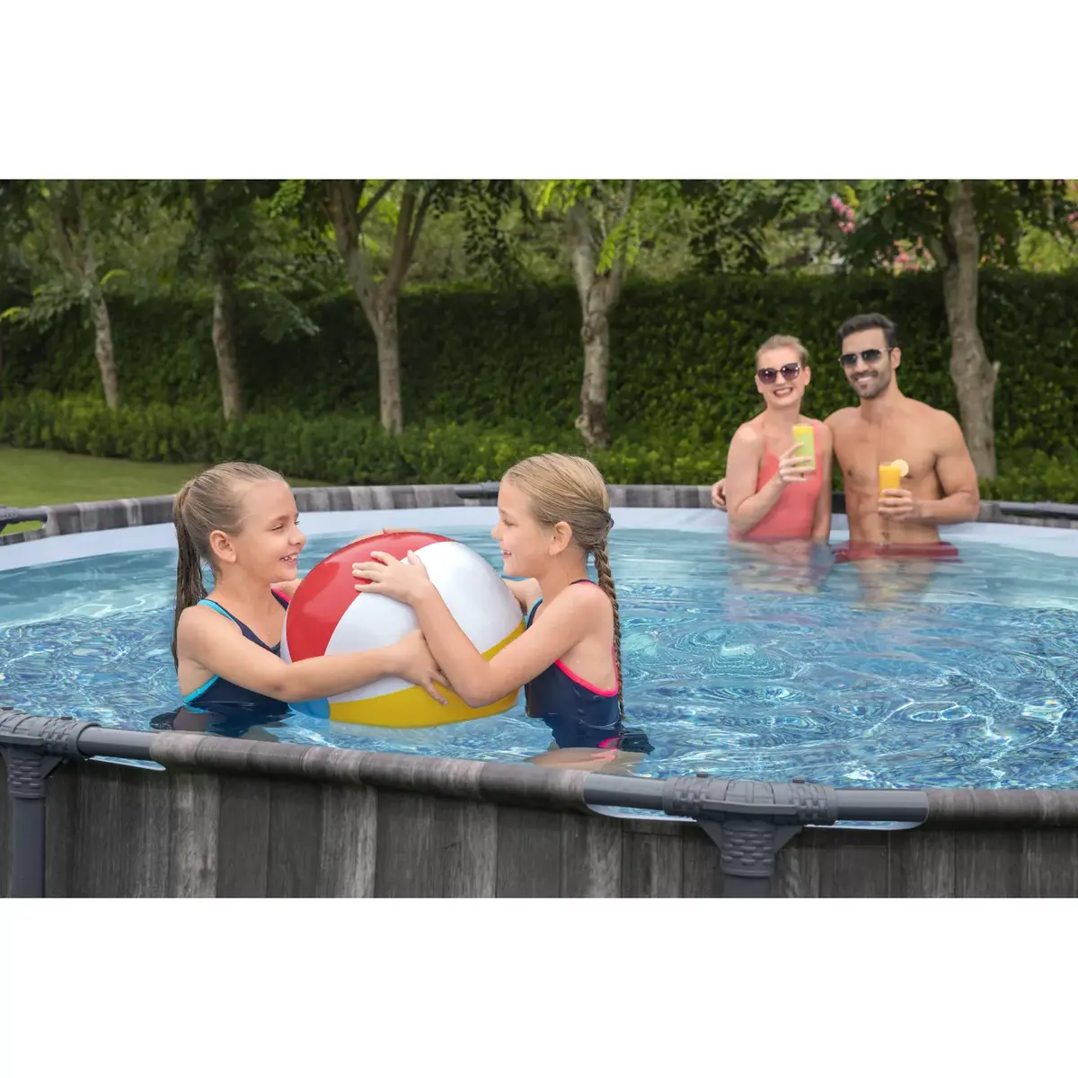 Framed Pool Bestway Steel Pro MAX 14' x 42" Photo 6