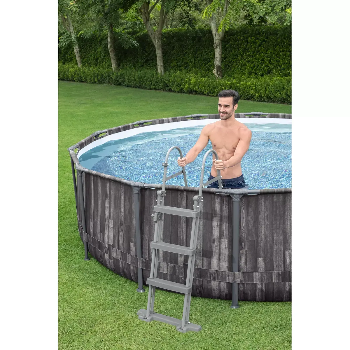Framed Pool Bestway Steel Pro MAX 14' x 42" Photo 10