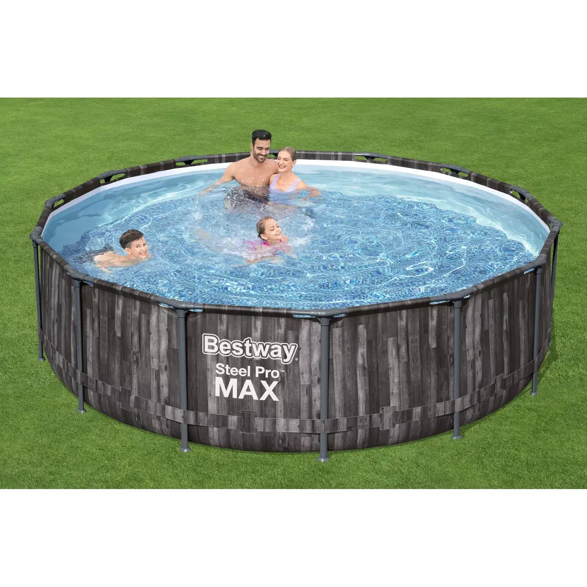 Framed Pool Bestway Steel Pro MAX 14' x 42" Photo 13