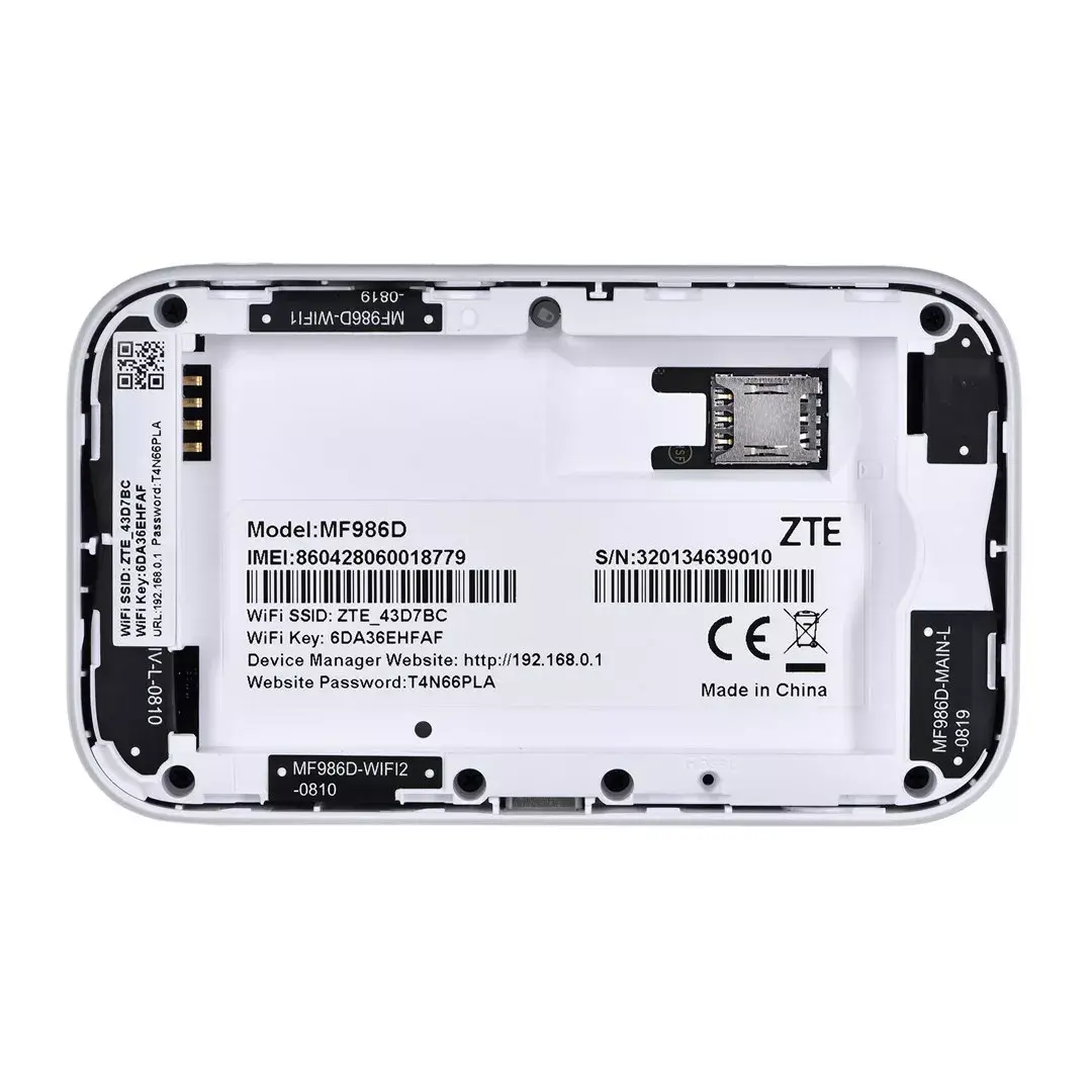 ZTE MF986D Портативный 4G LTE роутер Photo 7