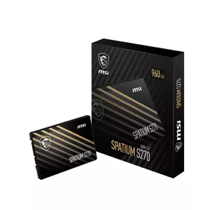 MSI SPATIUM S270 SATA 2.5 960GB SSD diskdzinis 2.5" Serial ATA III 3D NAND