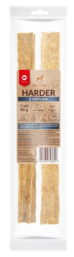 Suņu košļājamais MACED Harder Rabbit M