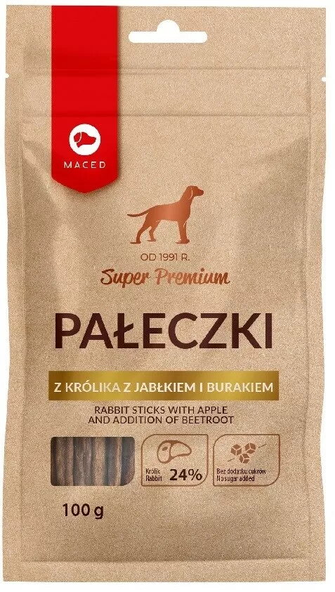 Suņu kārums MACED Rabbit sticks ar