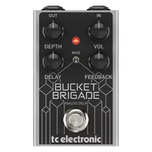 Analog delay pedal TC Electronic Bucket Brigade 34000209 — analog delay effect for guitar