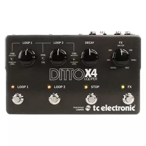 Looper TC Electronic Ditto X4 2-track looper, 60 minutes loop time