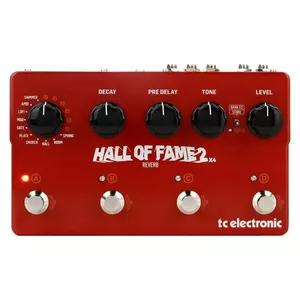 Reverb effect pedal TC Electronic Hall of Fame 2 X4 — stereo, 10 reverb types