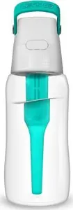 Ūdens pudele dafi SOLID 0.5 l turkīza ar maināmu oglekļa filtru, Tritan, bez BPA