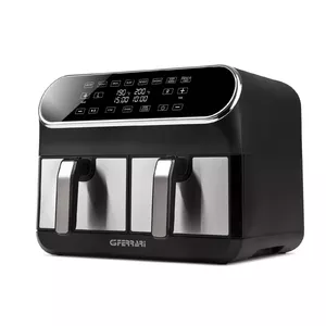 G3 Ferrari G10150 Double 8 L Stand-alone 1700 W Hot air fryer Black, Stainless steel