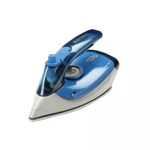 Steam iron Black & Decker BXIR1000E, stainless steel soleplate, 1000 W, 50 g/min continuous steam, 0.04 L tank