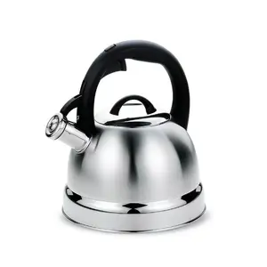 Non-electric kettle Maestro MR-1329, stainless steel, 2.9 L, stovetop with hinged whistle, manual lid