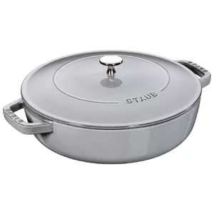 Сковорода ZWILLING STAUB BRAISERS Круглая Серый 28 см