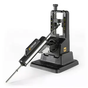 Knife sharpener Work Sharp Precision Adjust 09DX164 adjustable angle with ceramic honing rod, diamond plates, black, 243.8×165.1×143.3 mm