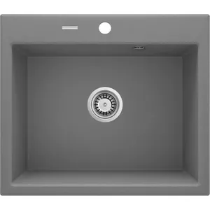 Granite 1-bowl sink Deante ZQN_S103, scratch-resistant, durable
