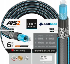 Садовый шланг Cellfast Hobby ATS2 3/4" 20 м (модель 16-222)