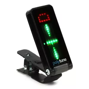 Clip-on tuner TC Electronic PolyTune Clip with LED display — clip-on chromatic/polyphonic tuner