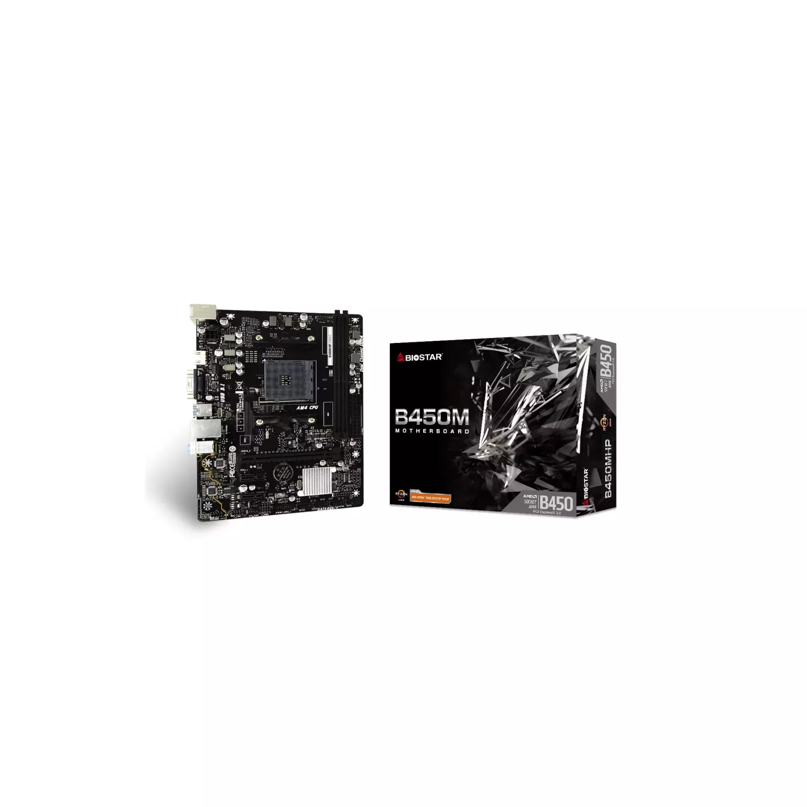 Biostar B450MHP motherboard B450MHP AiO.lv