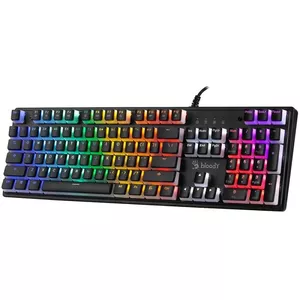 Клавиатура A4Tech S510R Игровая USB Черная Механическая RGB LED