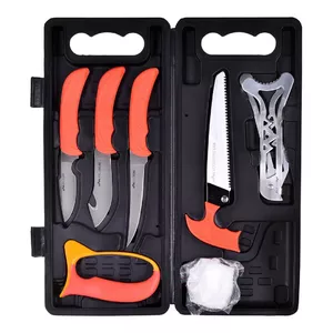 Outdoor Edge Hunting Kit Wild Pak 02OE005 with Fixed Blade and Folding Knife