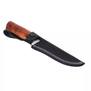 Fixed Blade Survival Knife HELLE GT 14C28N Full Tang, model #1036
