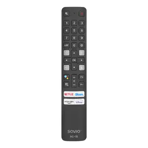 Savio RC-15 universal remote control/replacement for TCL SMART TV tālvadības pults IR Bezvadu Televīzija Nospiežamās pogas