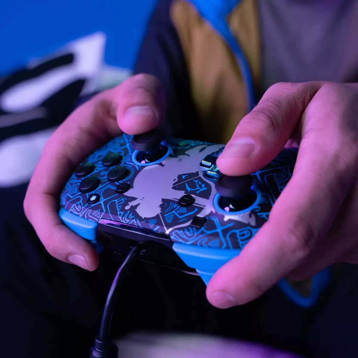 Геймпад PDP Nintendo Switch Sheikah Shoot REMATCH GLOW Photo 11