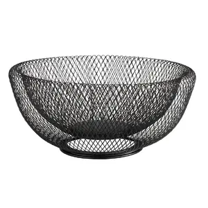 Maizes grozs APS-Germany WIRE Apaļš Metāla Melns 31 cm