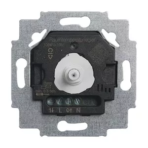 Thermostatic actuator Busch-Jaeger 1094 U-101, flush-mounted, 230 V AC, 50 Hz, IP20, 71×71×30 mm
