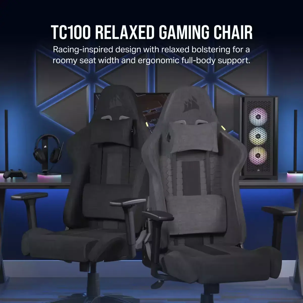 Corsair TC100 RELAXED Паддед Сиденье Photo 11