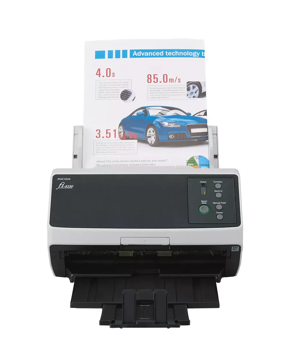 FUJITSU Ricoh FI-8150 сканер ADF с ручной подачей Photo 4