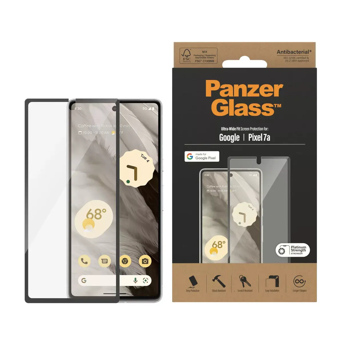 Защитное стекло PanzerGlass Google Pixel 7a Photo 2