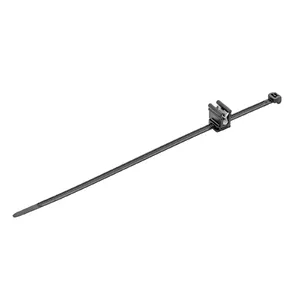 Cimco 181825 Releasable Cable Tie Black 200 mm Length 4.6 mm Width Maximum Bundle Diameter 4.5 cm