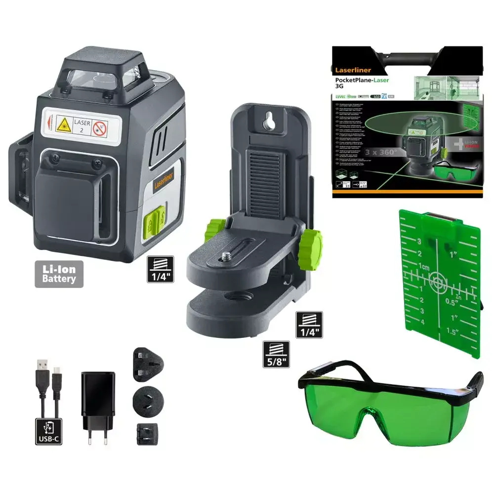 Лазерный уровень Laserliner PocketPlane-Laser 3G Photo 2