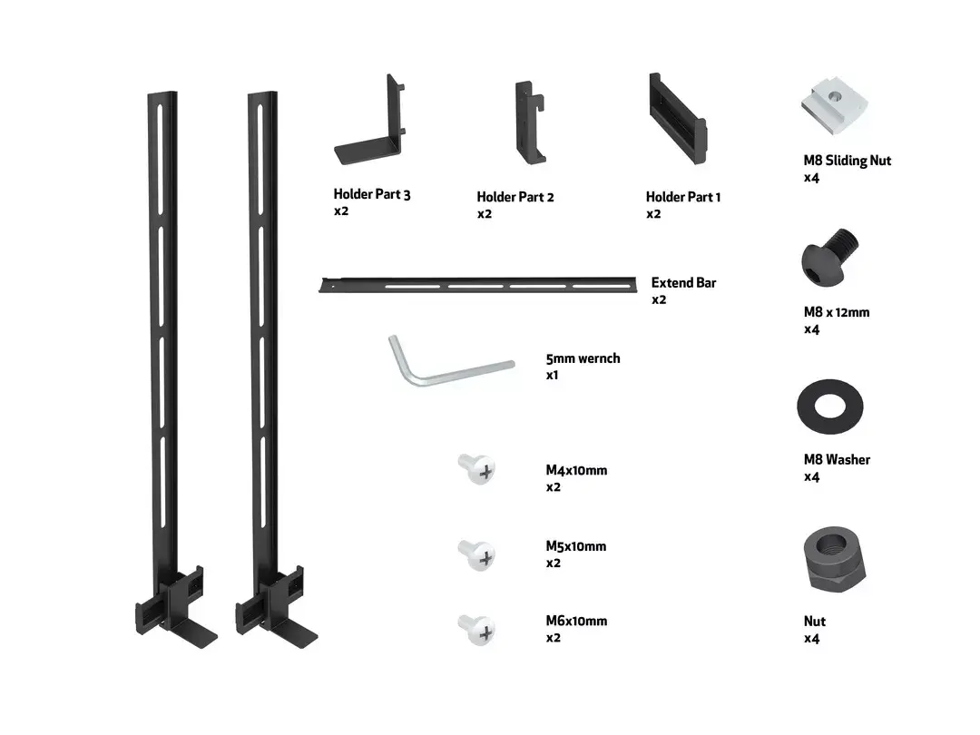 Skaņu joslas turētājs Multibrackets M Pro Series Photo 7
