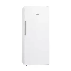 Vertikālais saldētājs Siemens GS51NAWCV — 290 L tilpums, No Frost, enerģijas klase C, brīvi stāvošs, balts