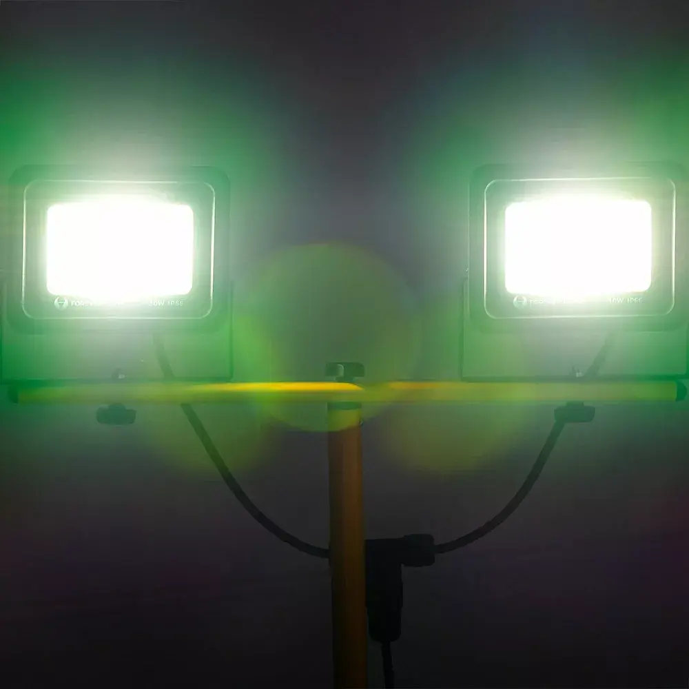 Forever Light LED statīvs 2x30W 4500K Photo 8