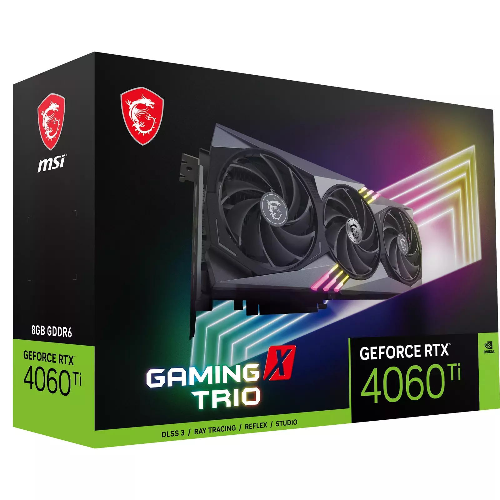 MSI GAMING GeForce RTX 4060 Ti X TRIO 8G GEFORCE RTX 4060 TI