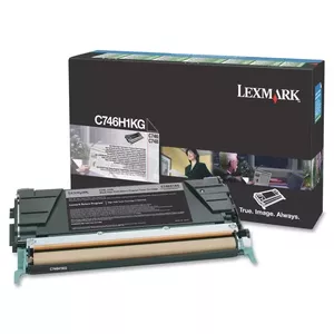 Тонер Lexmark C746H1KG Черный 10000 страниц