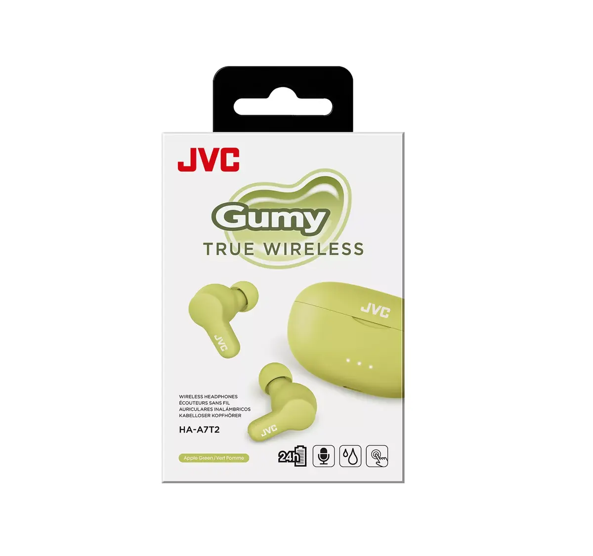 JVC Gumy TWS Stix Green wireless in-ear headset Photo 5