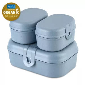 koziol PASCAL READY MINI Lunch box set Blue 3 pc(s)