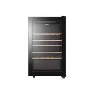 Haier Wine Bank 50 Serie 3 HWS33GG винный холодильник Компрессорный винный шкаф Отдельно стоящий Черный 33 бутылка(и)