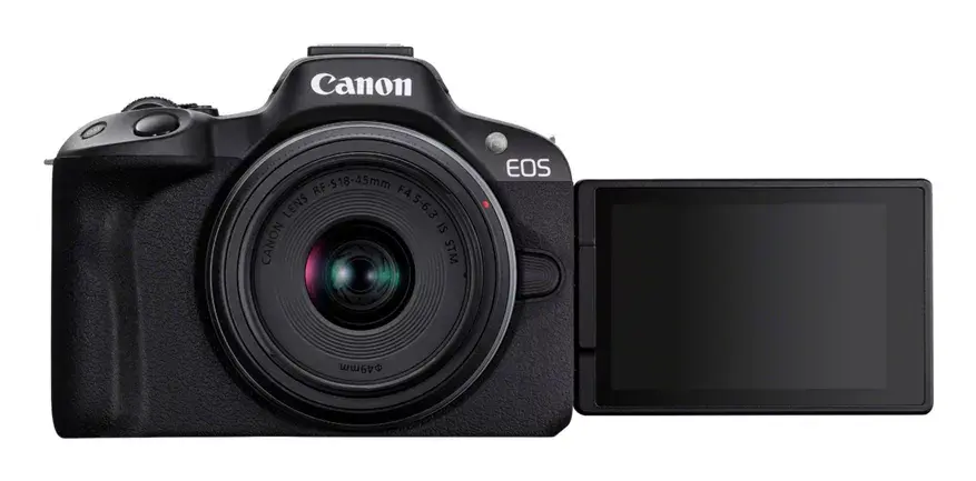 Bezspoguļa kamera Canon EOS R50 ar RF-S 18-45 IS STM Photo 6