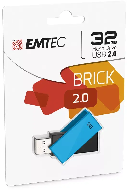 USB флеш-память Emtec 32 ГБ C350 Brick 2.0 Photo 2