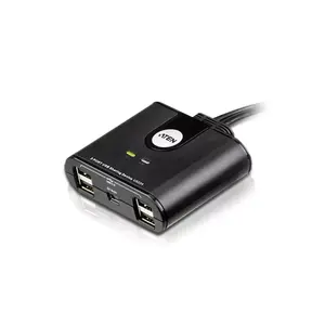 USB 2.0 2-Port Peripheral Sharing Device ATEN US224AT — USB Type-A, 1.8 m cable, black