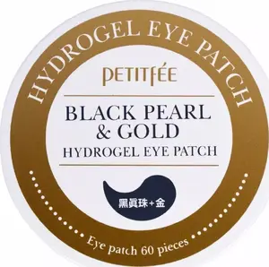 Petitfee Gold & Black Pearl Eye Patches 60 pcs