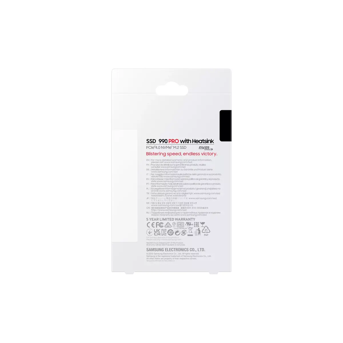 Samsung M.2 2280 NVMe SSD 2 TB MZ-V9P2T0GW Photo 9