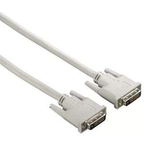 DVI кабель Hama 00200931 1.5 м DVI-D Серый