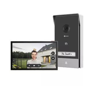 EZVIZ HP7 video intercom system 17.8 cm (7") Black, Silver