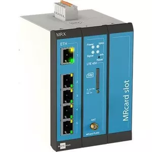 Modular LTE Router INSYS ICOM MRX3 LTE450 with dual SIM slots